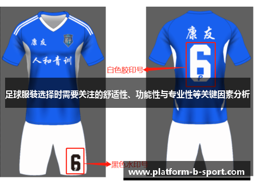 足球服装选择时需要关注的舒适性、功能性与专业性等关键因素分析